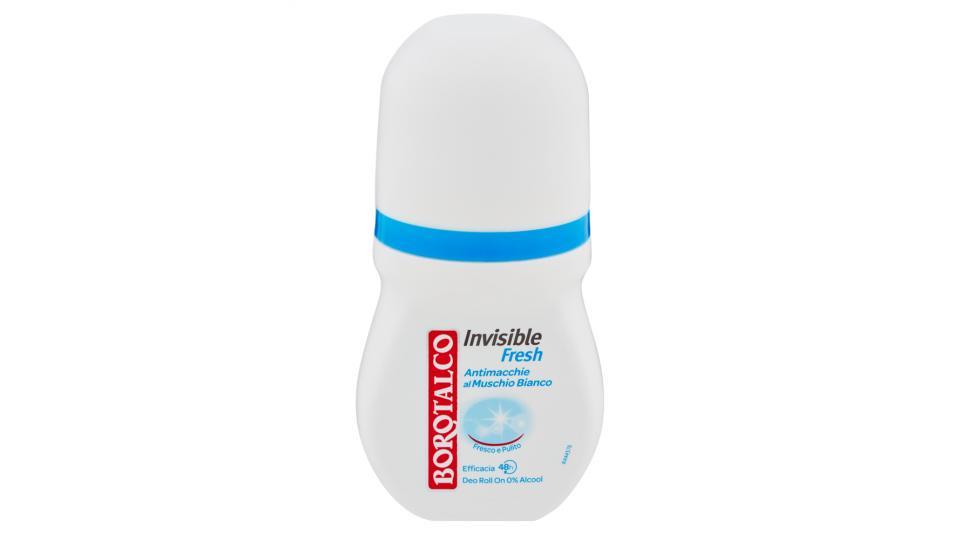 Borotalco Invisible Fresh Deo Roll On