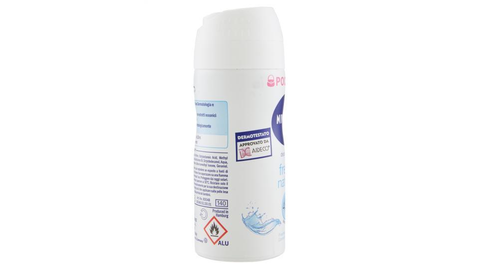 Nivea Pocket fresh natural deodorante spray