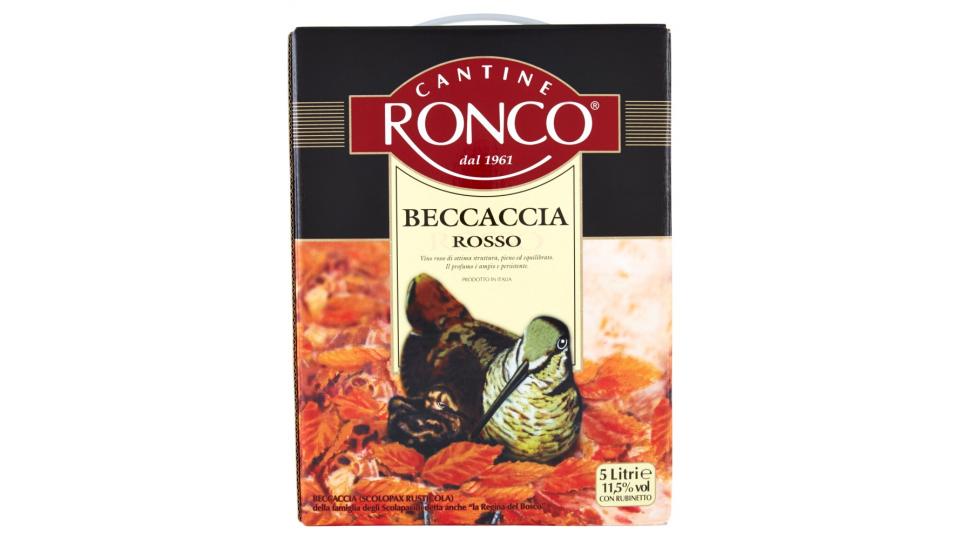 Cantine Ronco Beccaccia Rosso Bag in Box