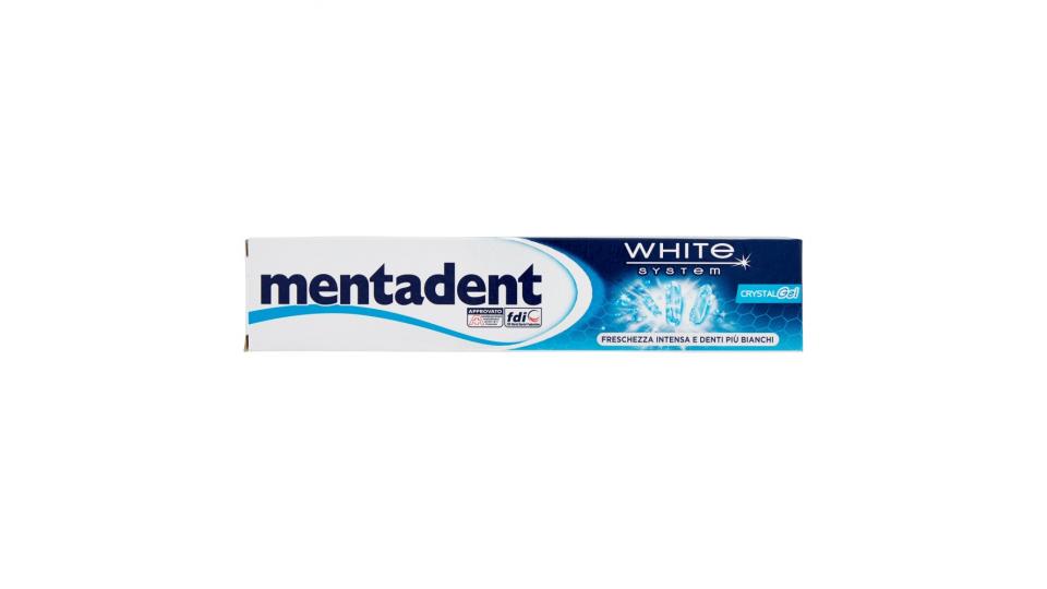 Mentadent White System Crystal Gel