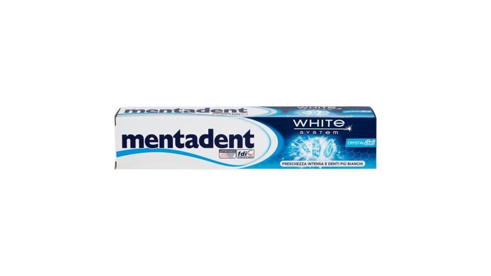 Mentadent White System Crystal Gel