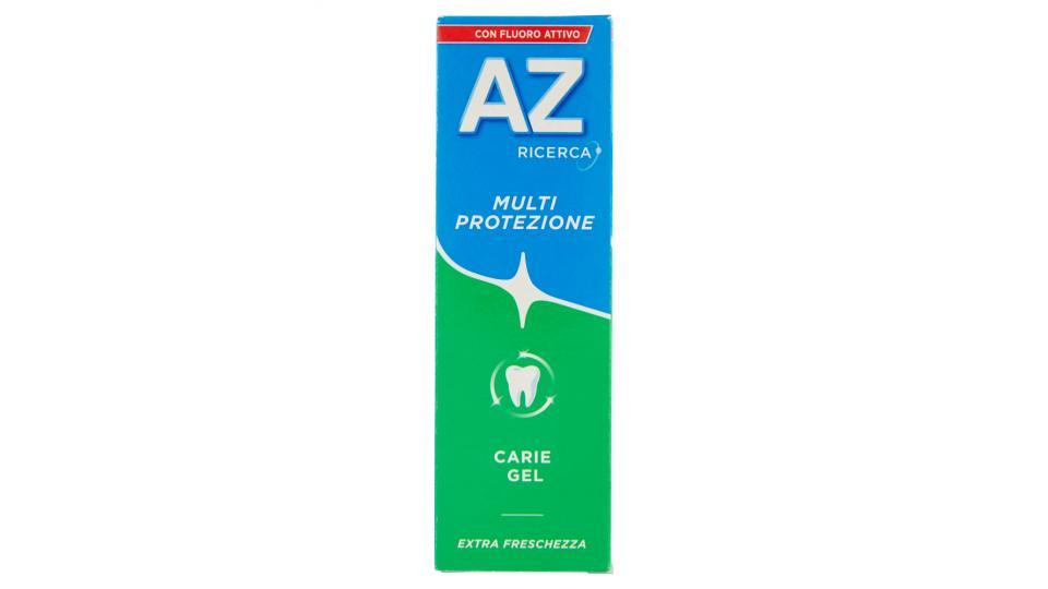 AZ Ricerca Dentifricio Multi Protezione Carie Gel + Fluoro Attivo