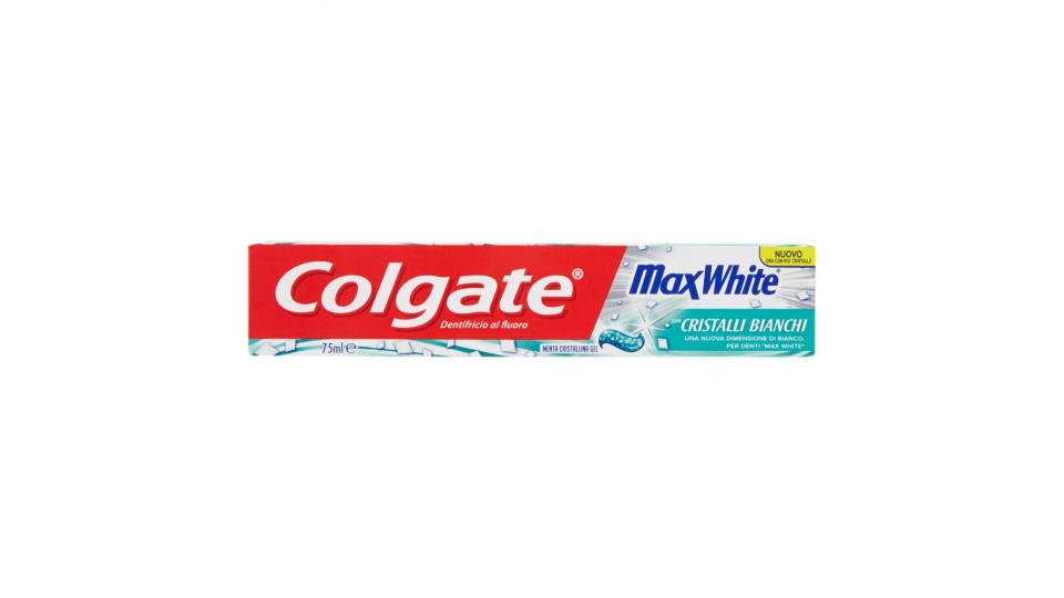 Colgate Max White Crystals Dentifricio