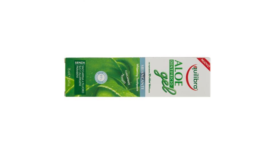 equilibra Aloe gel Dentifricio Sbiancante