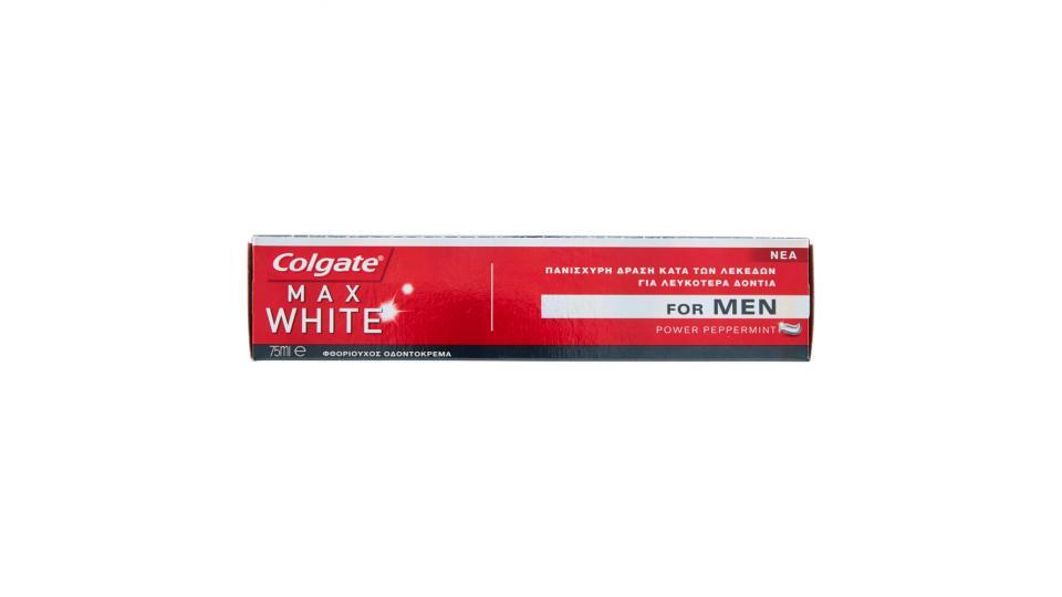 Colgate Max White For Men Dentifricio