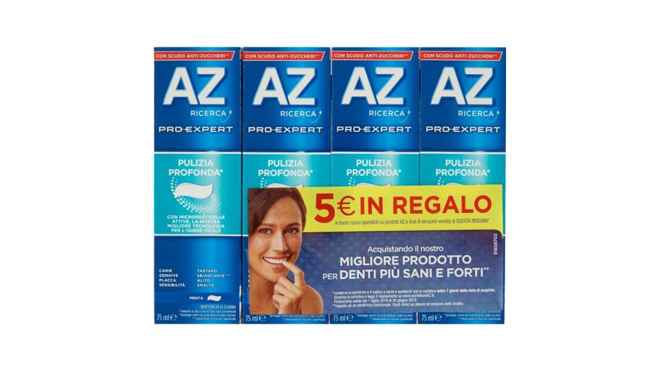 AZ Ricerca Dentifricio Pro-Expert Pulizia Profonda