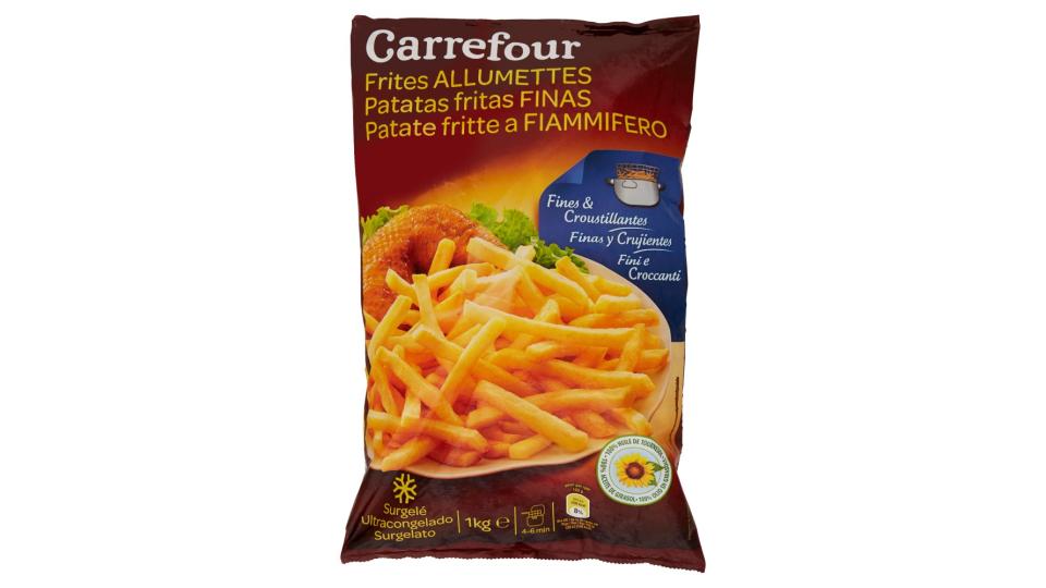 Carrefour Patate fritte a Fiammifero Surgelato