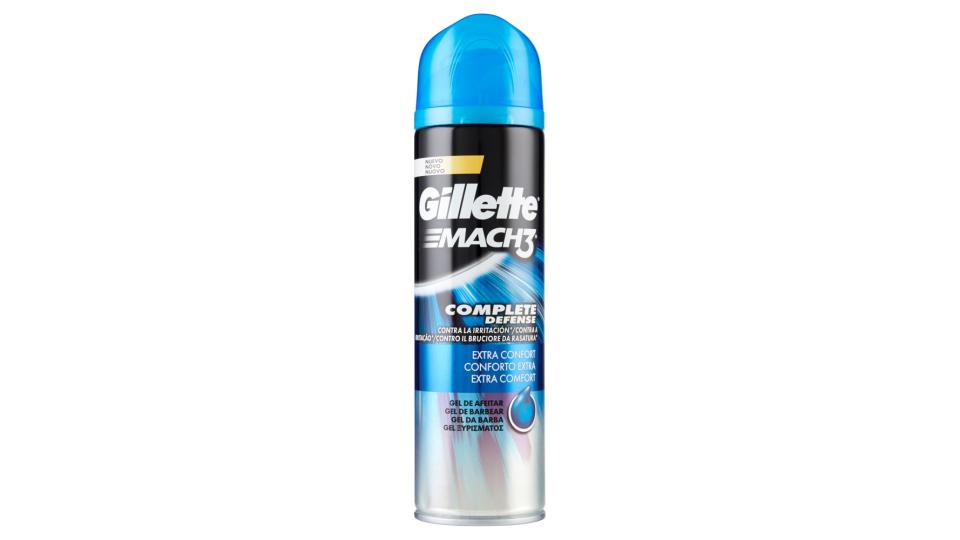 Gillette Mach3 Gel Da Barba Extra Comfort