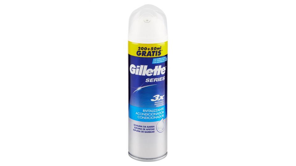 Gillette Series Schiuma Rivitalizzante 200 ml +