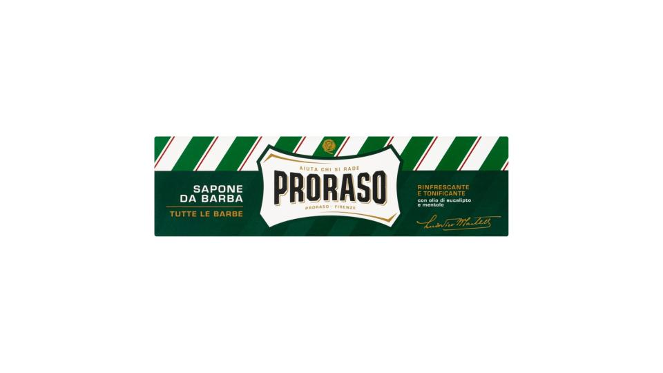 Proraso Sapone da barba con olio di eucalipto e mentolo