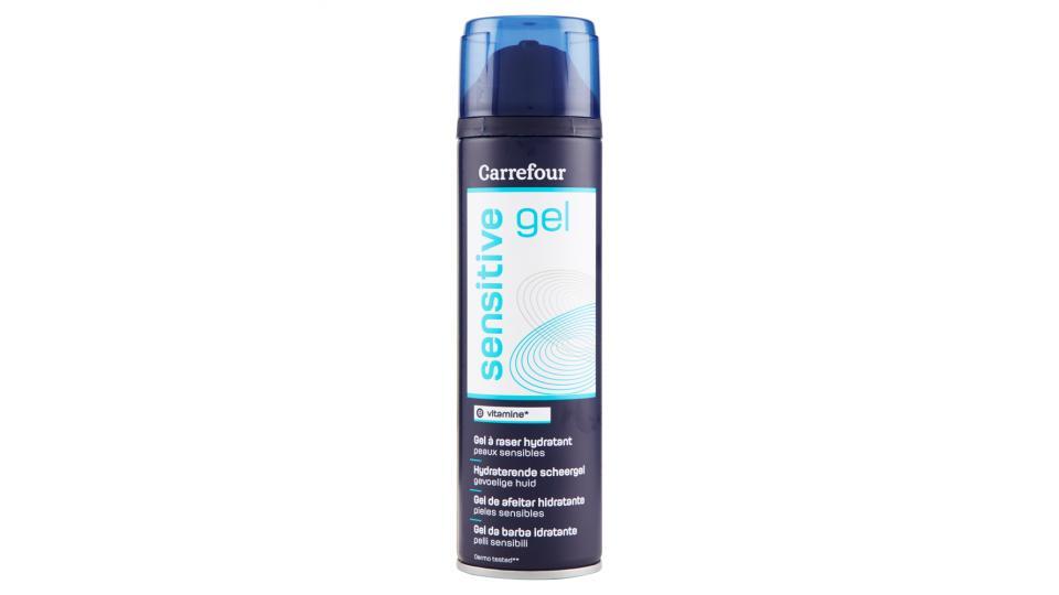 Carrefour sensitive gel Gel da barba idratante pelli sensibili