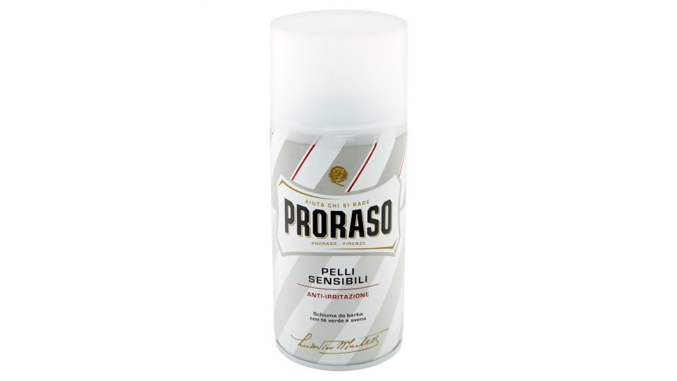 Proraso Anti-Irritazione Schiuma da barba con tè verde e avena