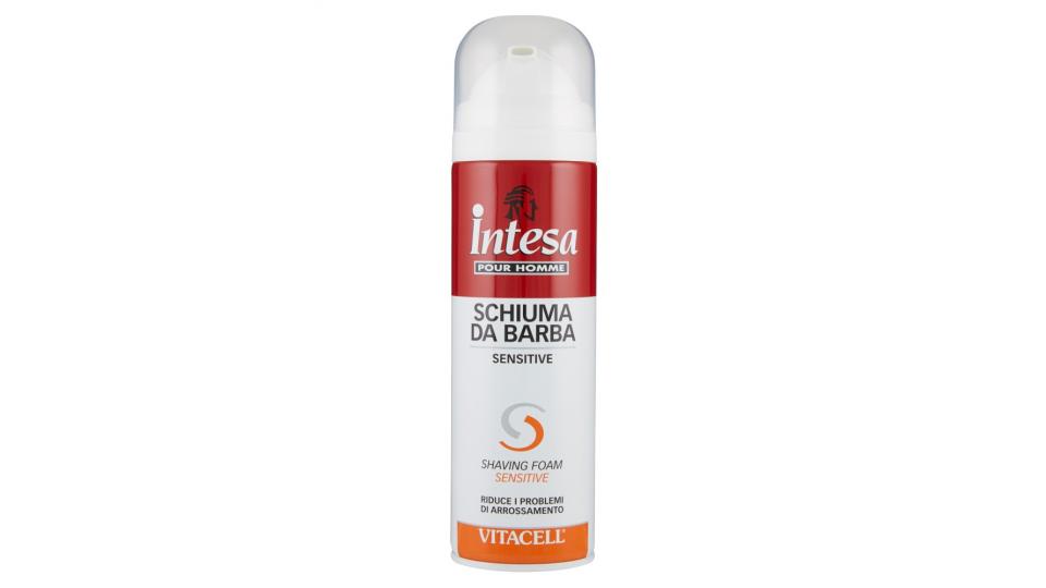 Intesa Pour Homme Schiuma da barba sensitive Vitacell