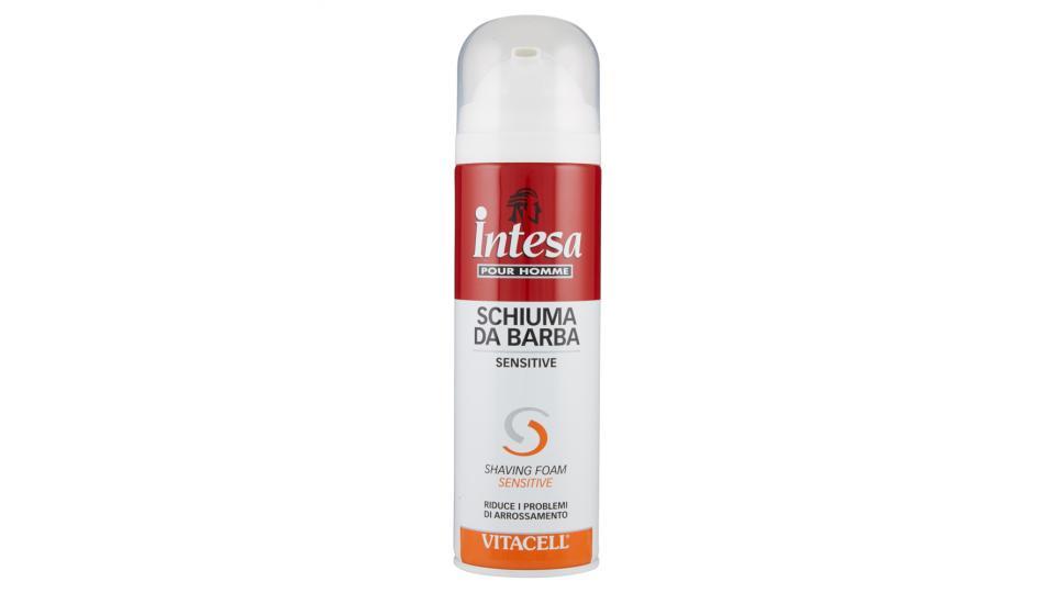 Intesa Pour Homme Schiuma da barba sensitive Vitacell