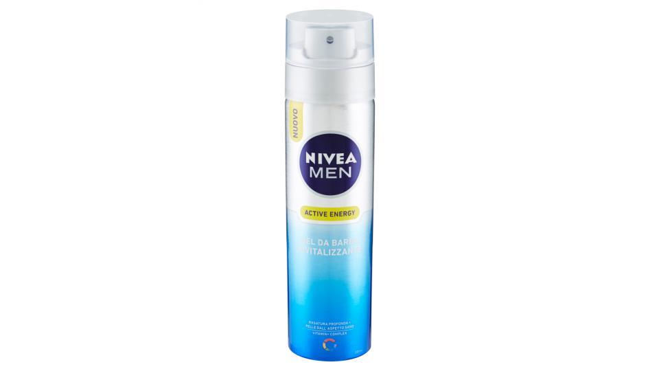 Nivea Men Active Energy Gel da Barba Rivitalizzante