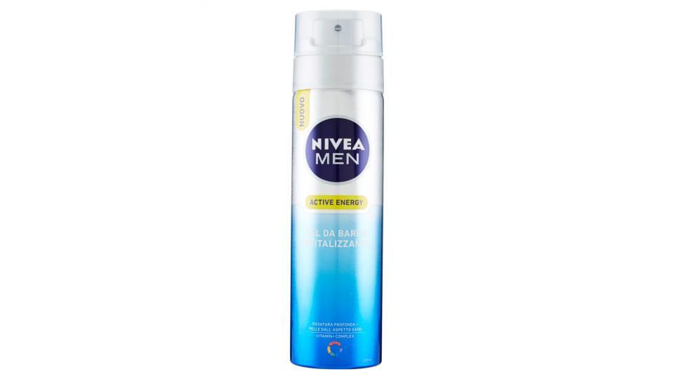 Nivea Men Active Energy Gel da Barba Rivitalizzante