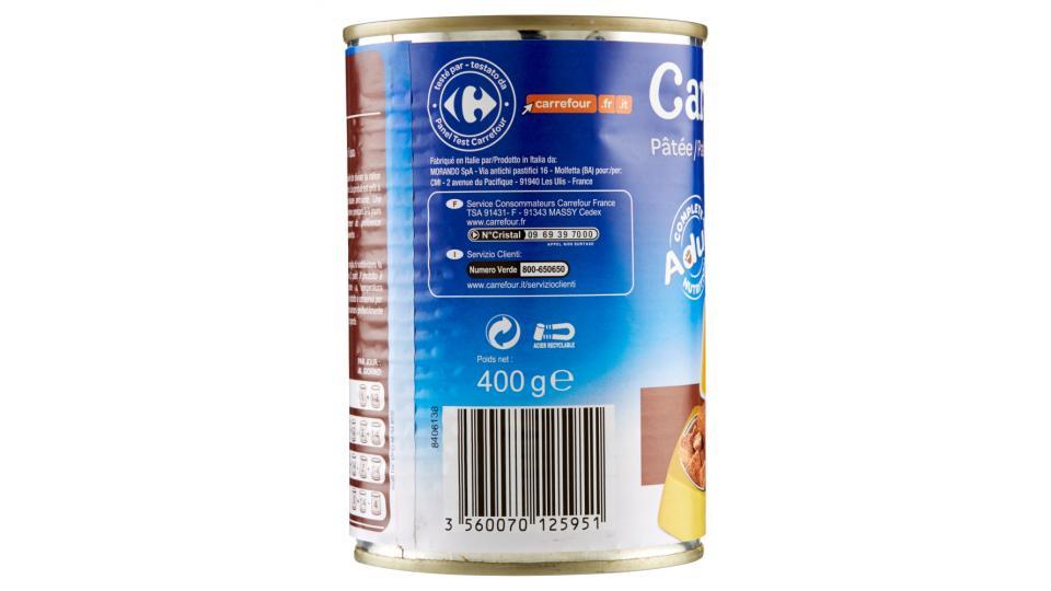 Carrefour Adult Paté Con pollo per cani