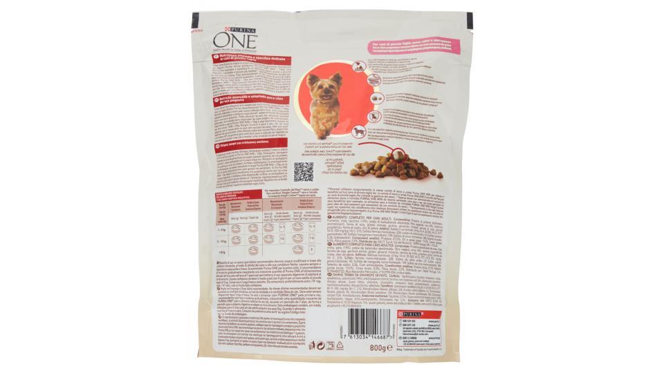 PURINA ONE MINI<10kg Cane Crocchette Controllo del peso Ricco in Tacchino con Riso Sacco