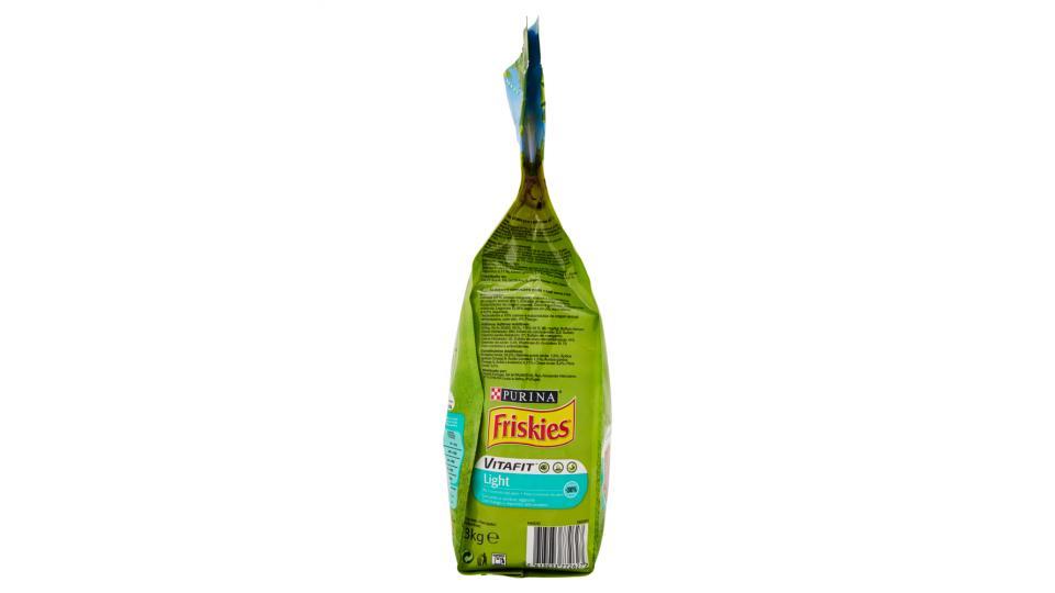 PURINA FRISKIES Vitafit Cane Crocchette Light con pollo e verdure aggiunte