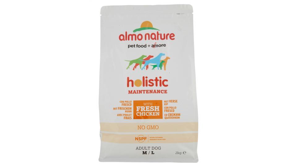 almo nature holistic Maintenance Adult Dog M/L con Pollo Fresco