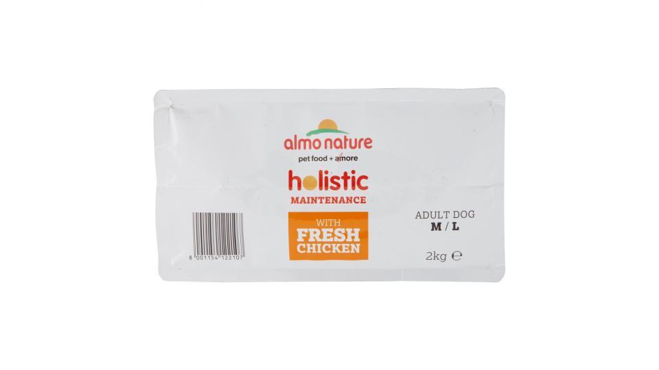 almo nature holistic Maintenance Adult Dog M/L con Pollo Fresco