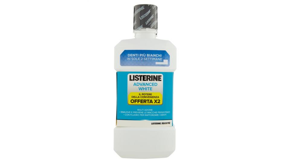 Listerine Advanced white +