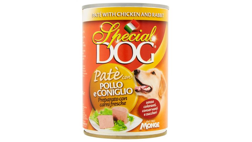 Special Dog Patè con pollo e coniglio