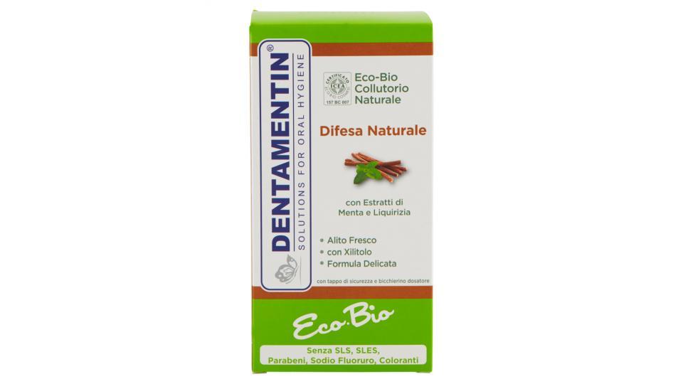 Dentamentin Eco-Bio Collutorio Naturale con Estratti di Menta e Liquirizia