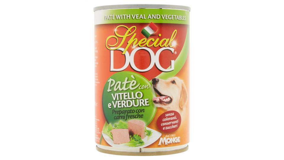 Special Dog Patè con vitello e verdure