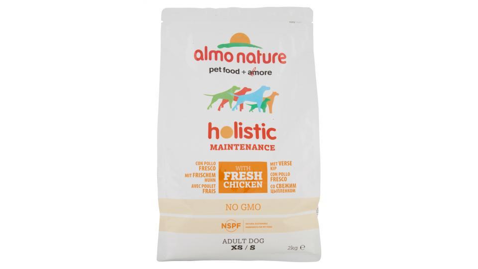 almo nature holistic Maintenance Adult Dog XS/S con Pollo Fresco