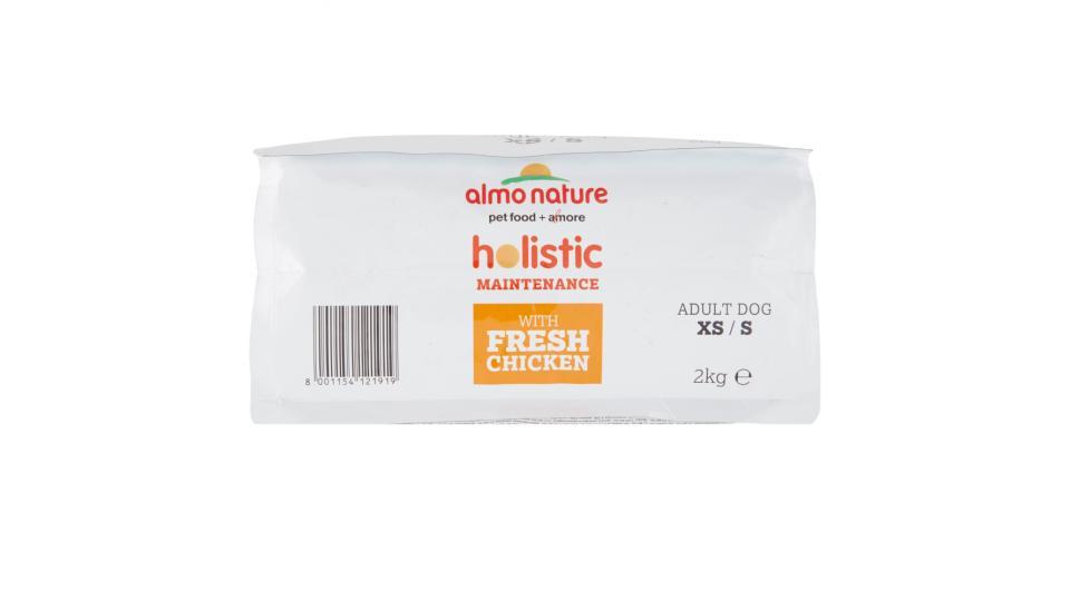 almo nature holistic Maintenance Adult Dog XS/S con Pollo Fresco