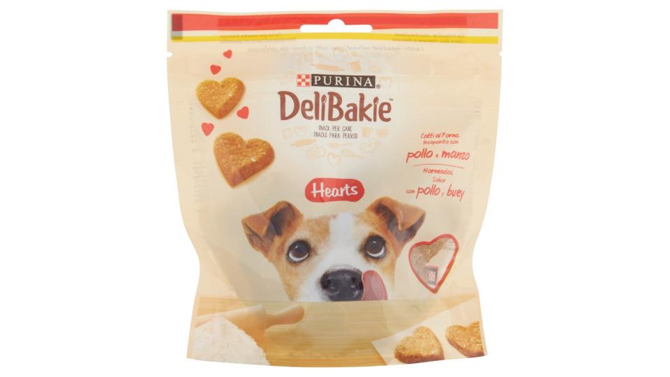 DeliBakie Hearts snack per cani