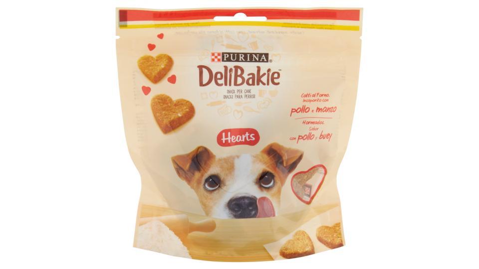 DeliBakie Hearts snack per cani