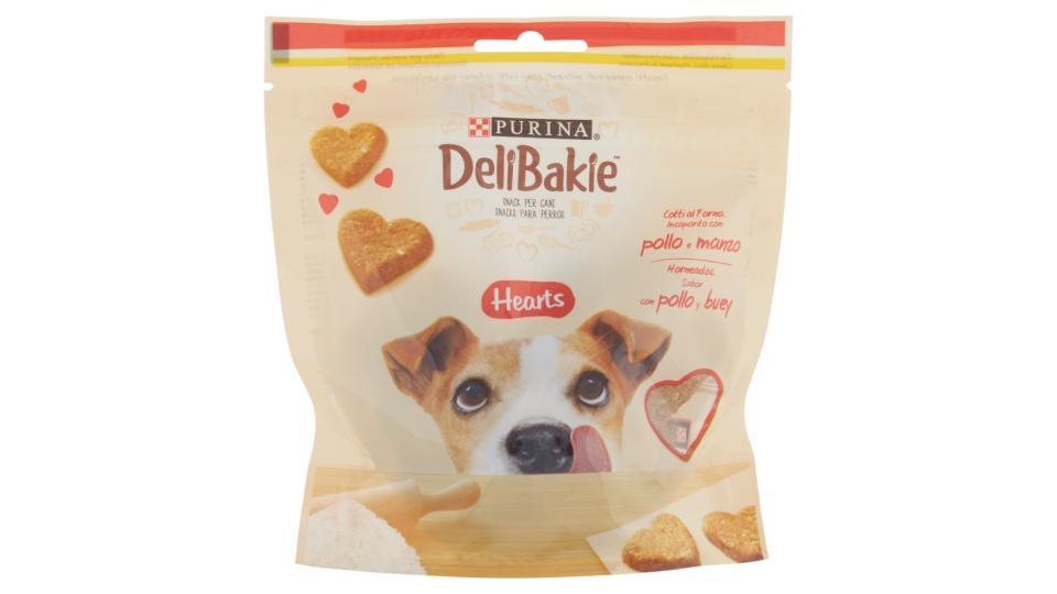 DeliBakie Hearts snack per cani