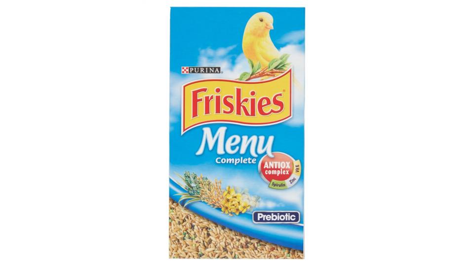 PURINA FRISKIES Canarini Menu Complete Antiox Complex Prebiotic