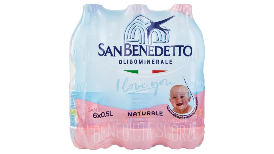 Acqua Minerale San Benedetto Benedicta Naturale