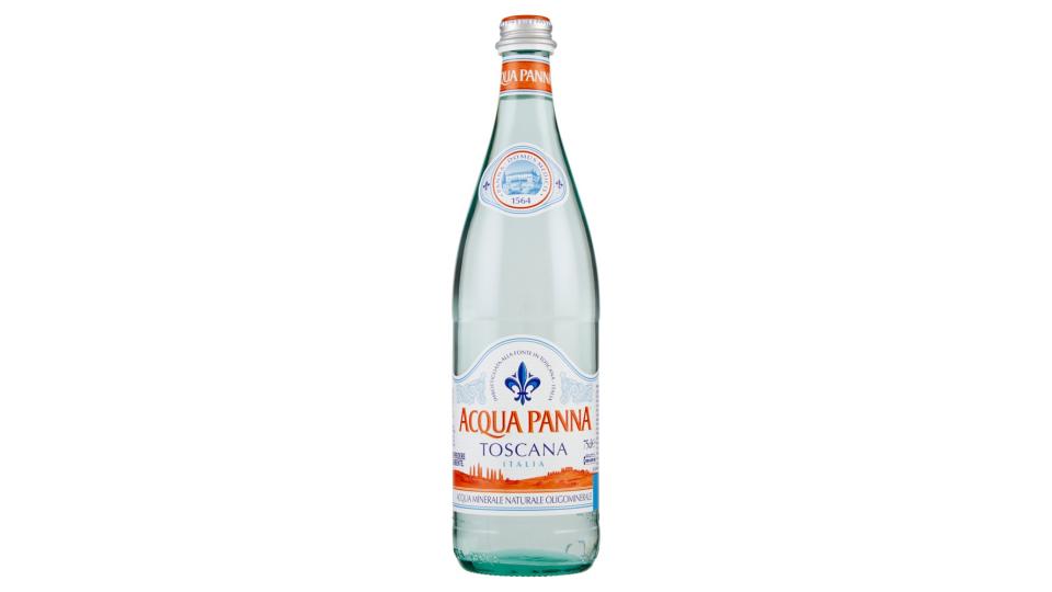 ACQUA PANNA, Acqua Minerale Oligominerale Naturale, Bottiglia Vetro