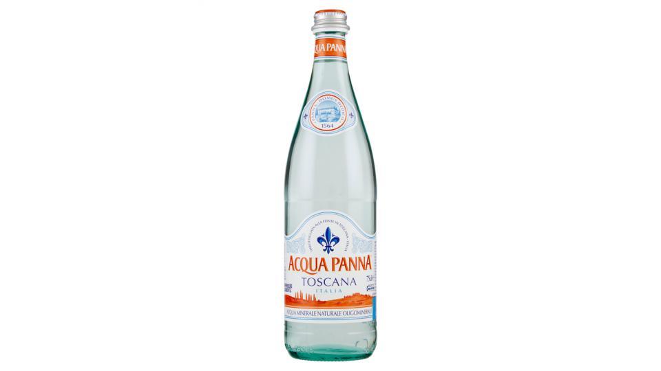 ACQUA PANNA, Acqua Minerale Oligominerale Naturale, Bottiglia Vetro