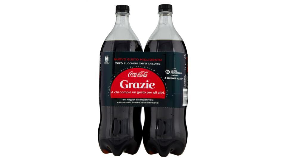 Coca-Cola Zero Zuccheri Zero Calorie bottiglia di plastica 1,5 L Confezione da