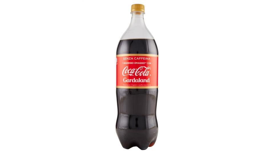Coca-Cola senza caffeina bottiglia di plastica da