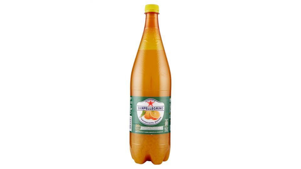 SANPELLEGRINO Bibite Gassate, L'ARANCIATA AMARA Bottiglia Grande