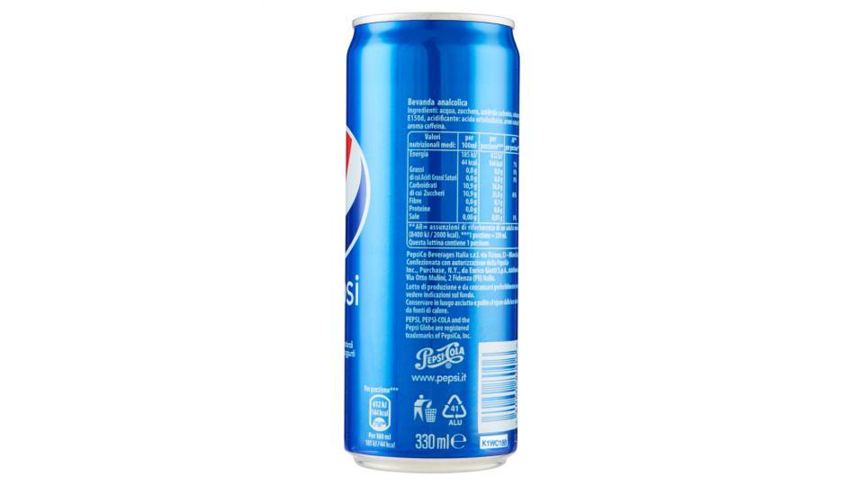 Pepsi lattina