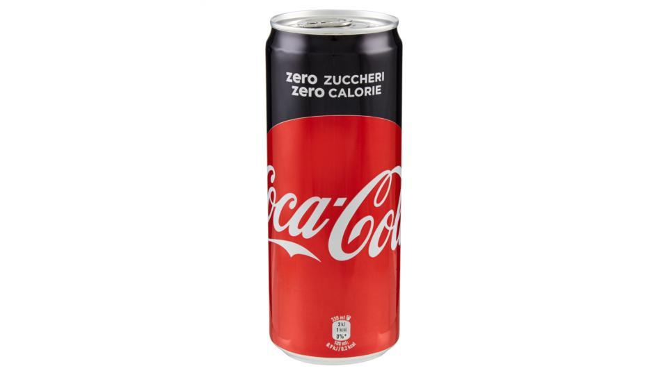Coca-Cola Zero Zuccheri Zero calorie lattina