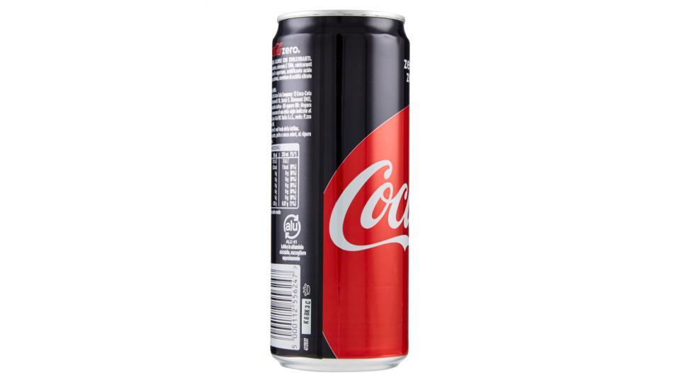 Coca-Cola Zero Zuccheri Zero calorie lattina