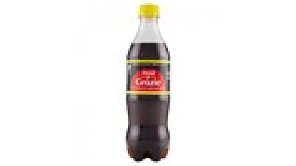 Coca-Cola Lemon zero calorie e zero zuccheri bottiglia di plastica da