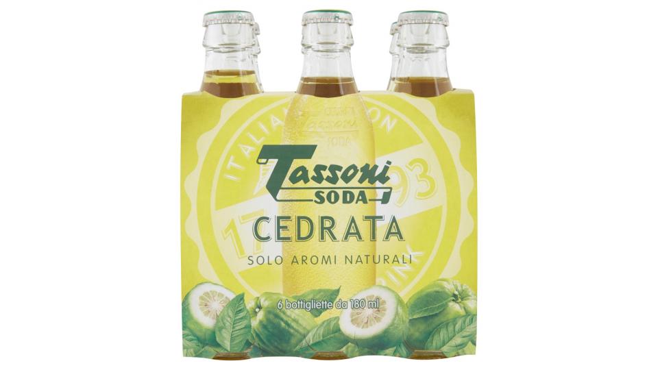 Tassoni Soda Cedrata