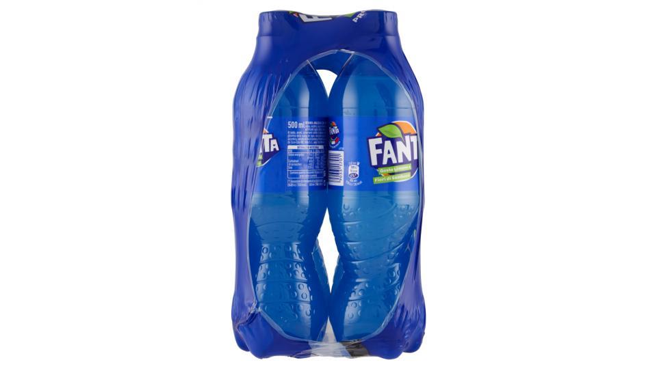 Fanta Limone e fiori di Sambuco bottiglia di plastica da 500ml confezione da