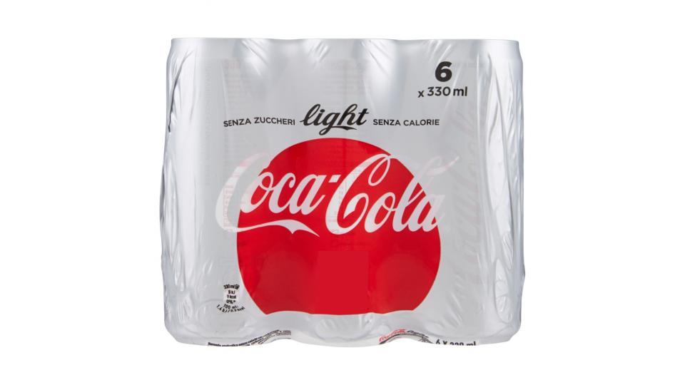 Coca-Cola Light senza Zuccheri senza Calorie lattina 330 ml Confezione da