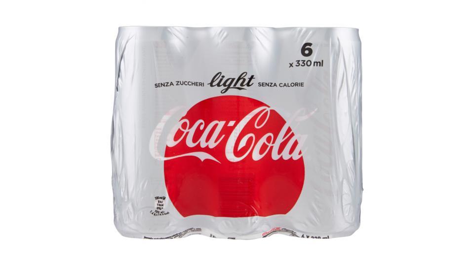 Coca-Cola Light senza Zuccheri senza Calorie lattina 330 ml Confezione da