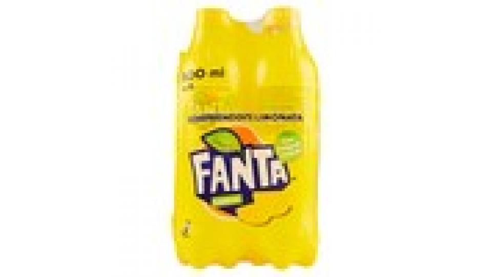 Fanta Lemon Aranciata gusto limone  bottiglia di plastica 500 ml Confezione da